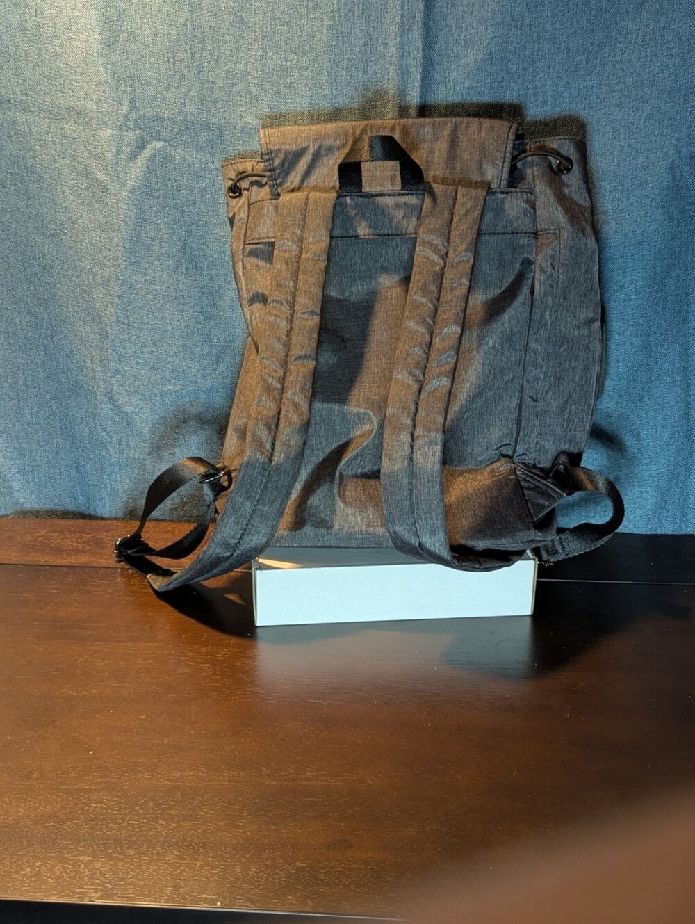 CALIA by Carrie Underwood Backpack Rucksack | Heather Grey Gym Bag | Drawstring - Picture 7 of 16